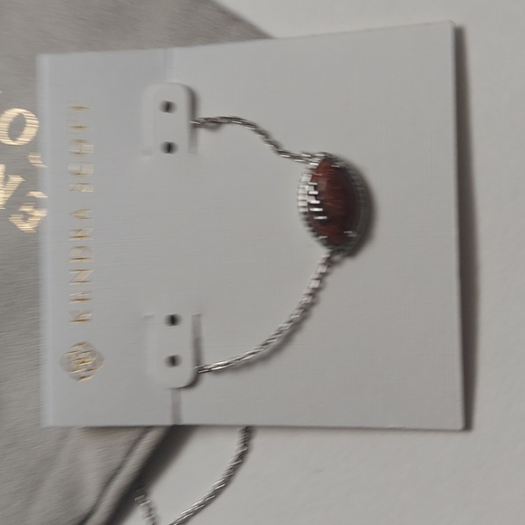 Kendra Scott Football Short Pendant Necklace, - Picture 3 of 8